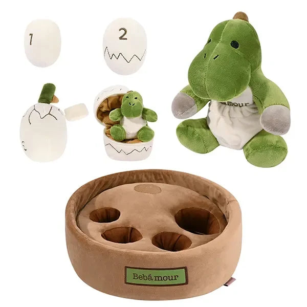 Bebamour Montessori Sensory Baby Toy Playset for Infants, Indoor Developmental Play Set - Tiny Adventures