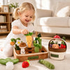 Bebamour Montessori Sensory Baby Toy Playset for Infants, Indoor Developmental Play Set - Tiny Adventures