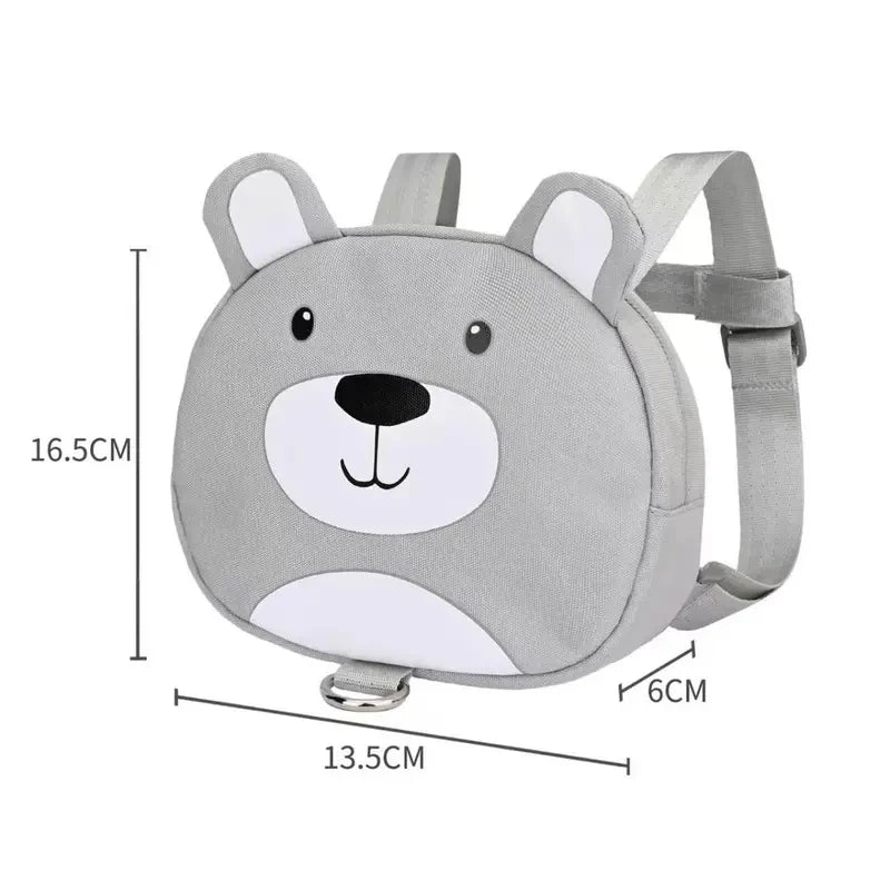 Toddler Backpack with Safety Leash, Cute Kids Harness Bag for Busy Outings & Mall Trips - Tiny Adventures