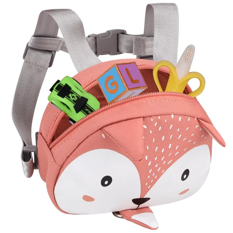 Toddler Backpack with Safety Leash, Cute Kids Harness Bag for Busy Outings & Mall Trips - Tiny Adventures