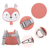 Toddler Backpack with Safety Leash, Cute Kids Harness Bag for Busy Outings & Mall Trips - Tiny Adventures