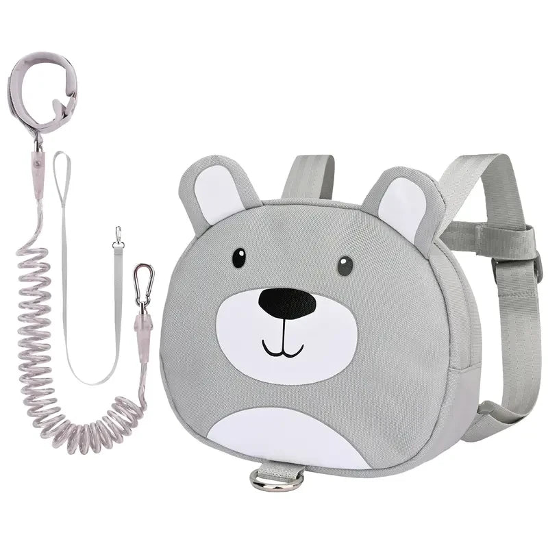 Toddler Backpack with Safety Leash, Cute Kids Harness Bag for Busy Outings & Mall Trips - Tiny Adventures