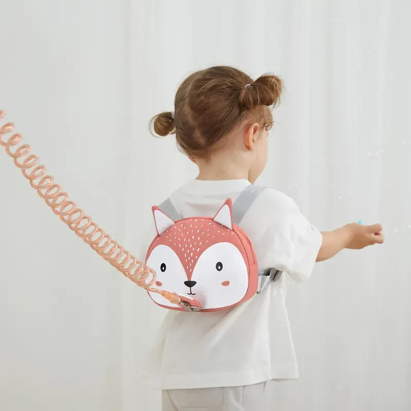 Toddler Backpack with Safety Leash, Cute Kids Harness Bag for Busy Outings & Mall Trips - Tiny Adventures